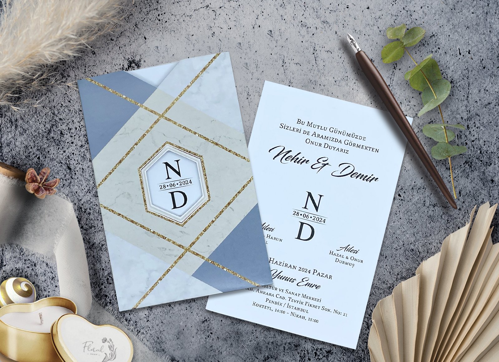 7053 Elegance Yeni Davetiye