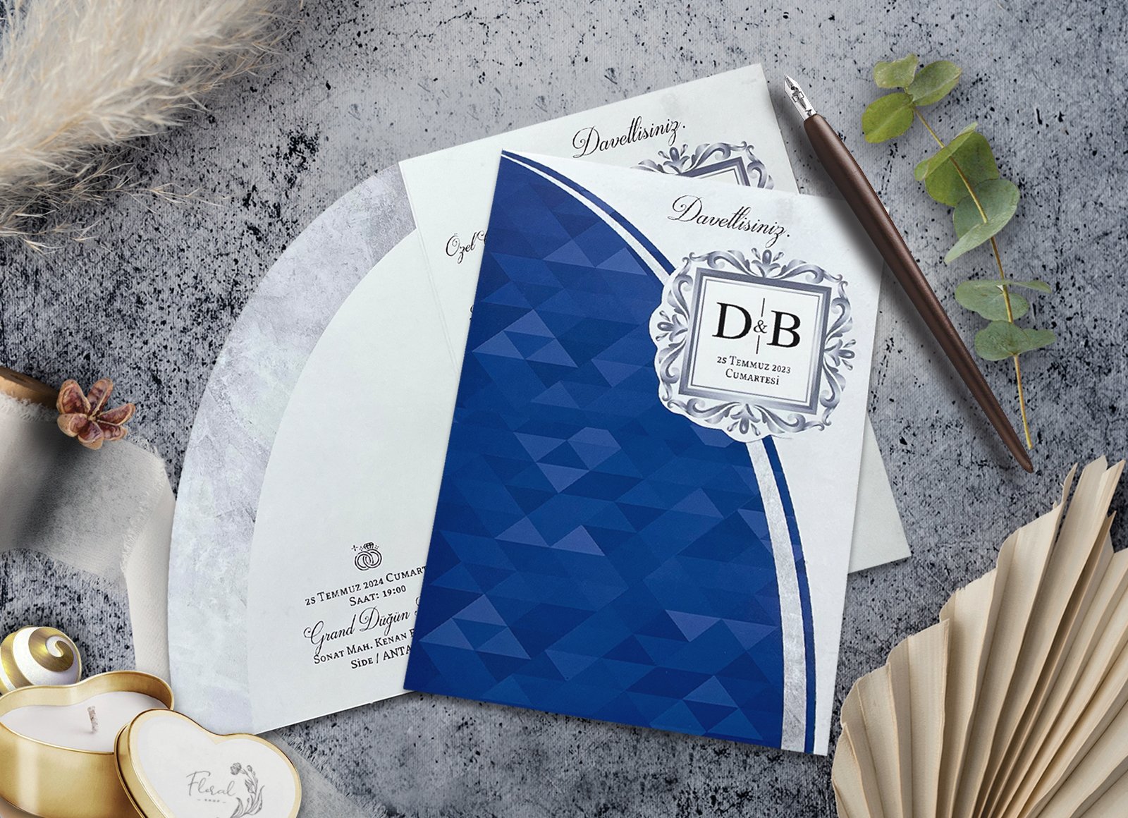 7054 Elegance Yeni Davetiye