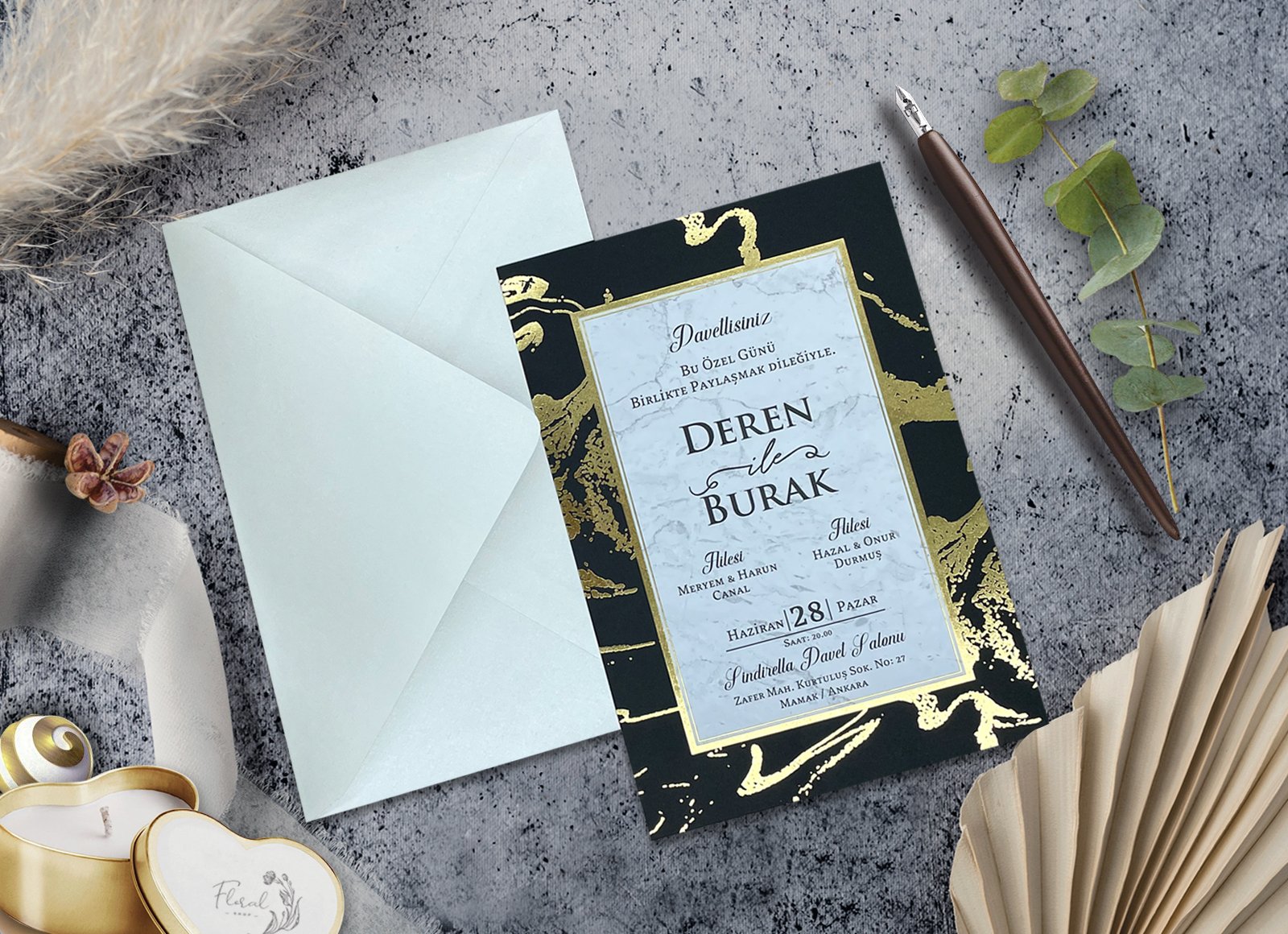 7042 Elegance Yeni Davetiye