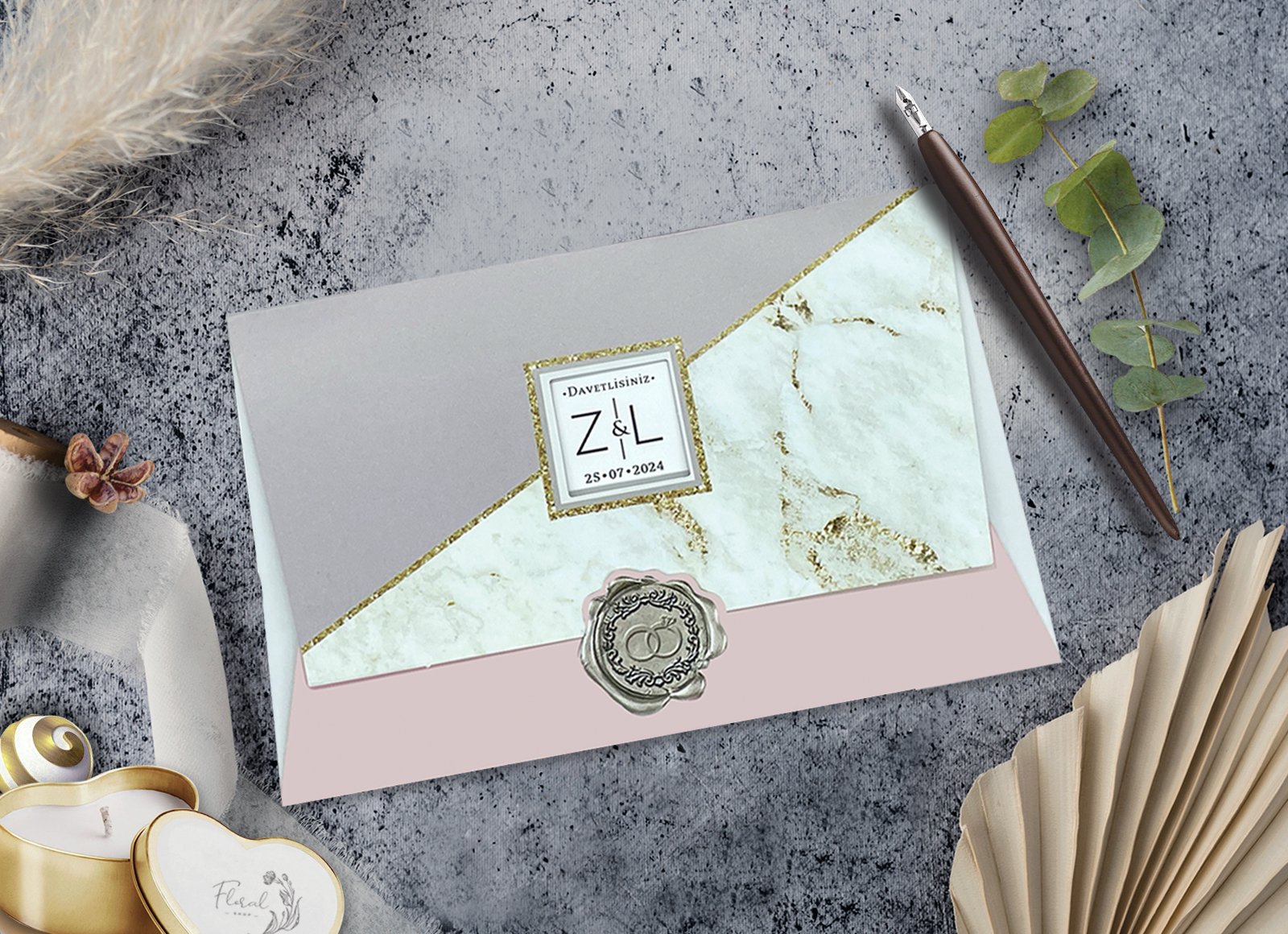 7058 Elegance Yeni Davetiye