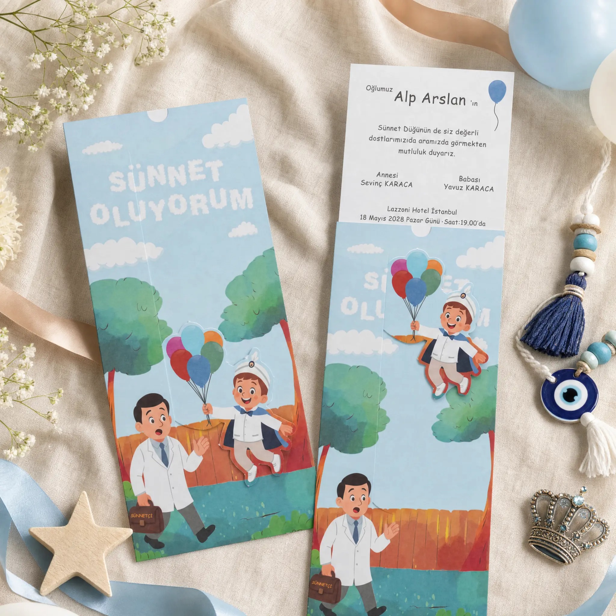  Sünnet Davetiye 30547